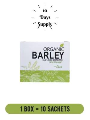 10 Days Supply JC organic barley juice